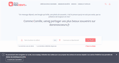 Desktop Screenshot of dansnoscoeurs.fr