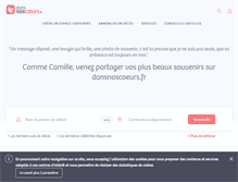 Tablet Screenshot of dansnoscoeurs.fr